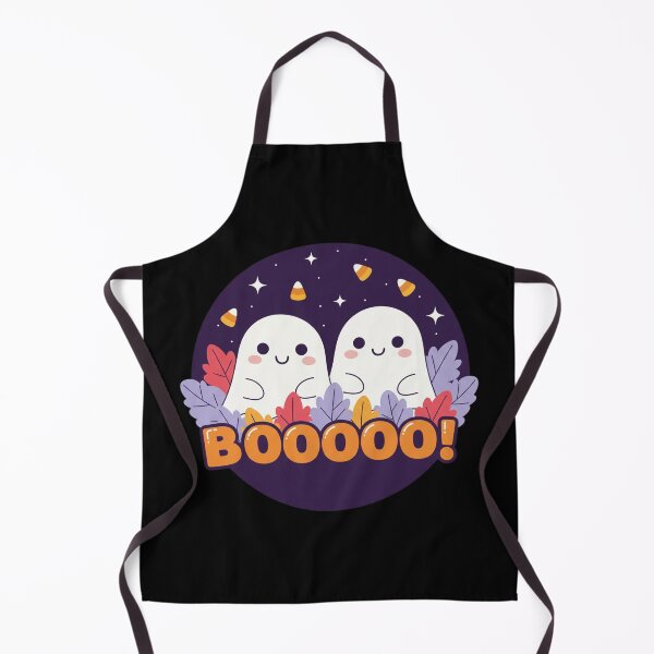 Item preview, Two Cute Kawaii Ghosts Saying Boo designed and sold by Tigerr3g.