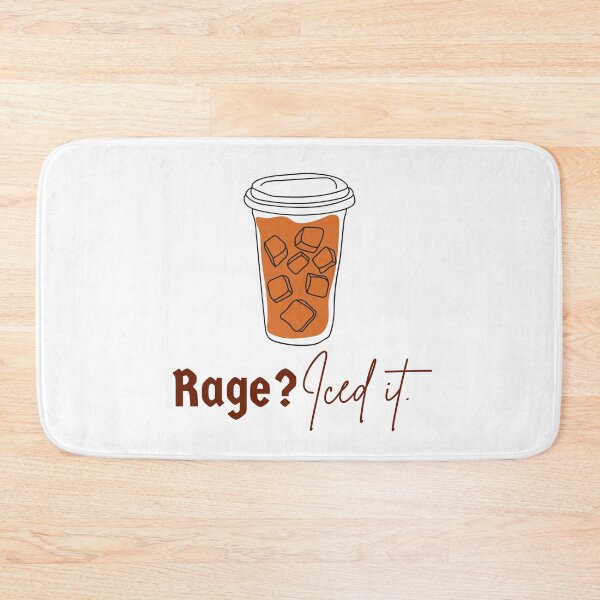 Item preview, Rage? Iced It - Where Coffee Meets Stoicism designed and sold by LexaArtworks.