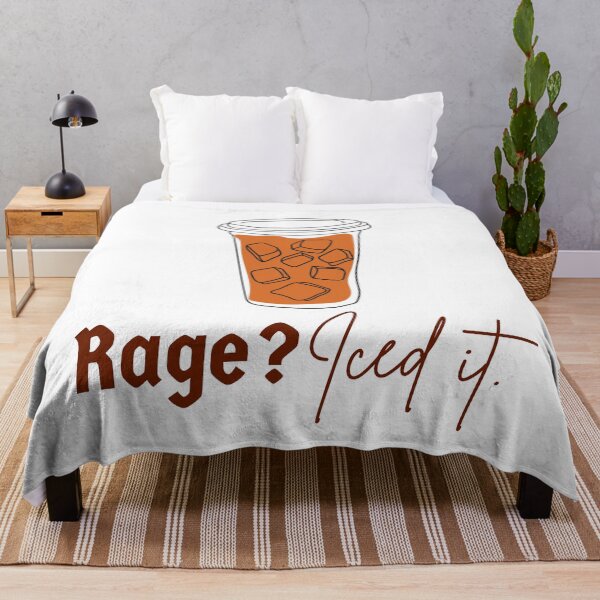 Item preview, Rage? Iced It - Where Coffee Meets Stoicism designed and sold by LexaArtworks.