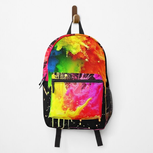 Item preview, Rainbow Splash Powder Art designed and sold by Health And Fitness Posts e-Store.