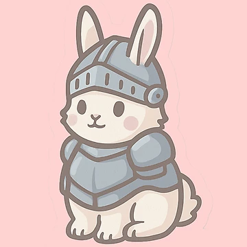 Artwork thumbnail, Armor Rabbit by Random 00