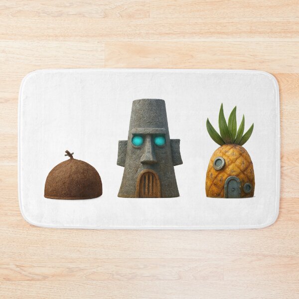 Item preview, REAL Sponge Bob House, Squidward House, Patrick House, Doodle house designed and sold by DibujandoPorfa.