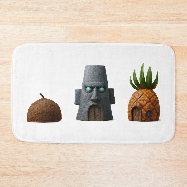 Item preview, REAL Sponge Bob House, Squidward House, Patrick House, Doodle house designed and sold by DibujandoPorfa.