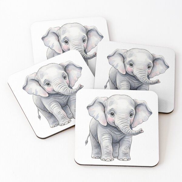 Item preview, Baby Elephant designed and sold by 4rtistcDrift.