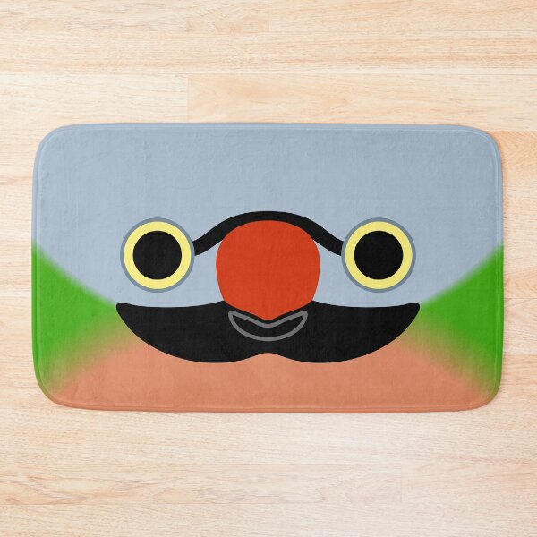 Item preview, The face of a male Red-breasted parakeet designed and sold by INKOYADO.