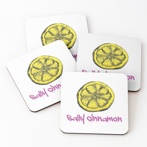 Item preview,  The Stone Roses, Sally Cinnamon (pink text). designed and sold by Manchester Design Studio.