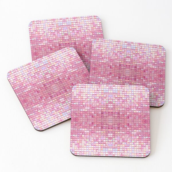 Item preview, Pink Sparkle Girlypop Y2K Tiles designed and sold by We Are Stardust.