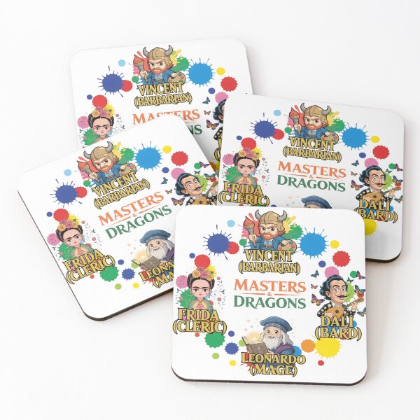 Item preview, Masters & Dragons - Art History Party designed and sold by LegacyRemix.
