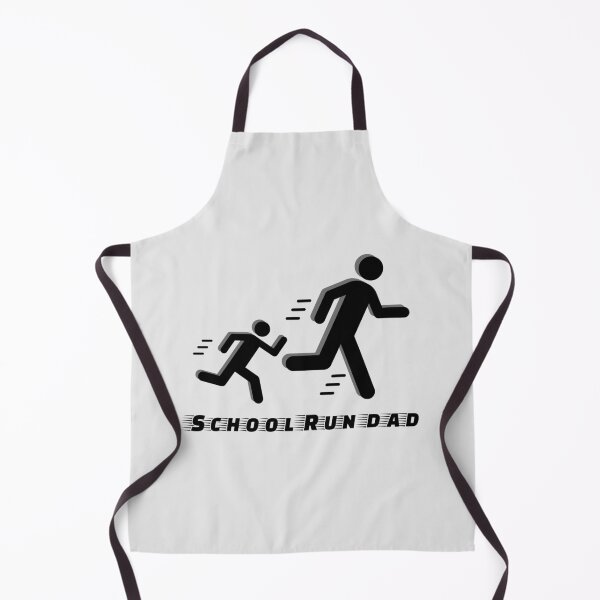Item preview, School Run Dad – Running Dad and Kid design designed and sold by DesignsByDadUK.