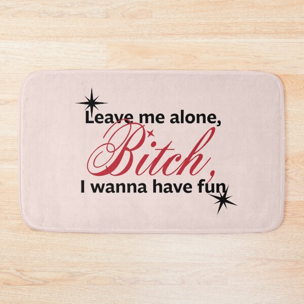 Item preview, Leave Me Alone - Reneé Rapp Song Lyrics designed and sold by moonna designs.