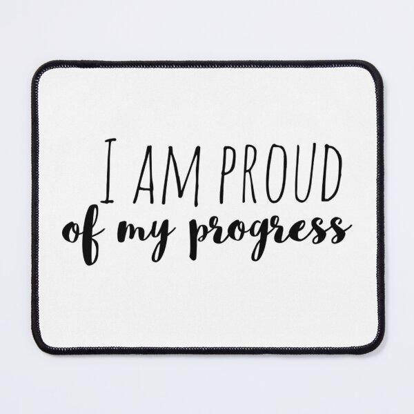 Item preview, I Am Proud of My Achievements – Affirmation – Celebrate Success Typography Design designed and sold by Camila  Ardila.