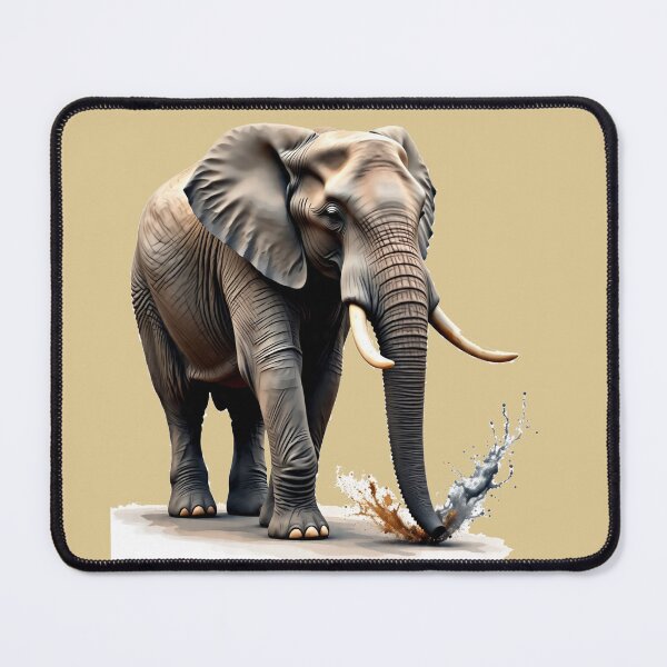 Item preview, Elephant splashing ink v4 designed and sold by Kimhunza.