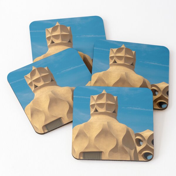 Item preview, Casa Milà rooftop sculptural chimneys. Barcelona. designed and sold by bailey-cooper.