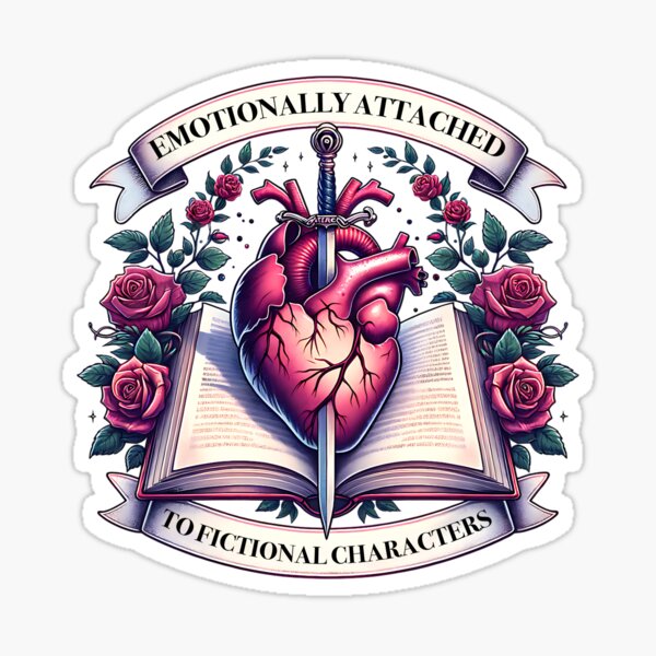 Item preview, Emotionally Attached to Fictional Characters designed and sold by Bearbones81.