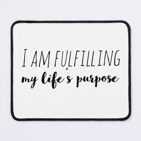 Item preview, I Am Fulfilling My Life’s Purpose – Affirmation – Soul Alignment Typography Design designed and sold by Camila Ardila.