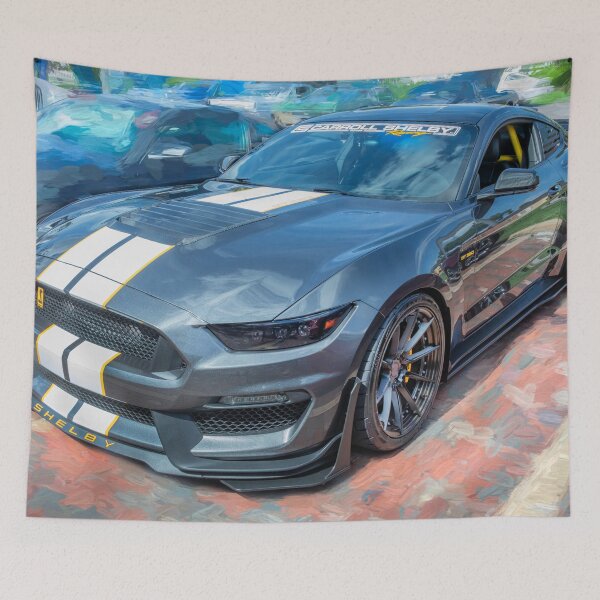 Item preview, 2016 Gray Ford Shelby Mustang GT350 X101 designed and sold by RichFrancoCars.
