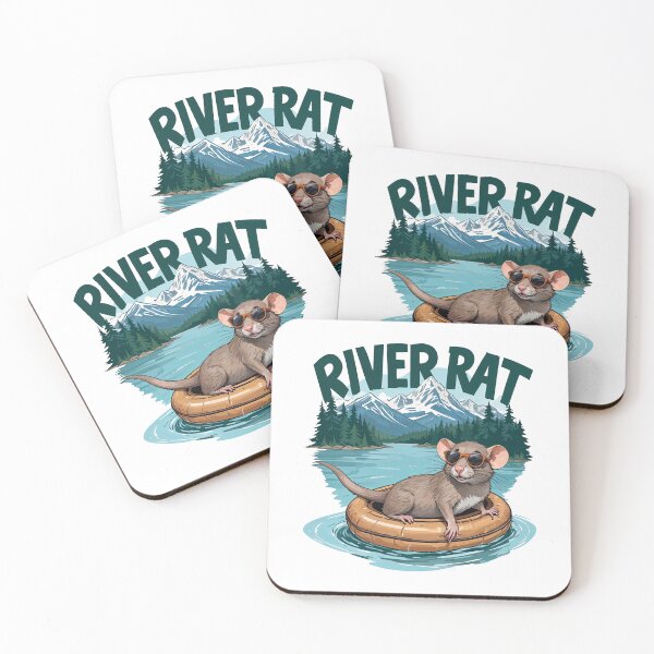 Item preview, Cool River Rat Lounges Chill designed and sold by TeeARTHY.