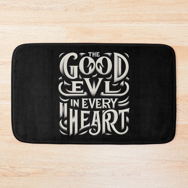 Item preview, Gothic Vintage Good Evil Heart designed and sold by Voodoo Store Paranormal Collections.