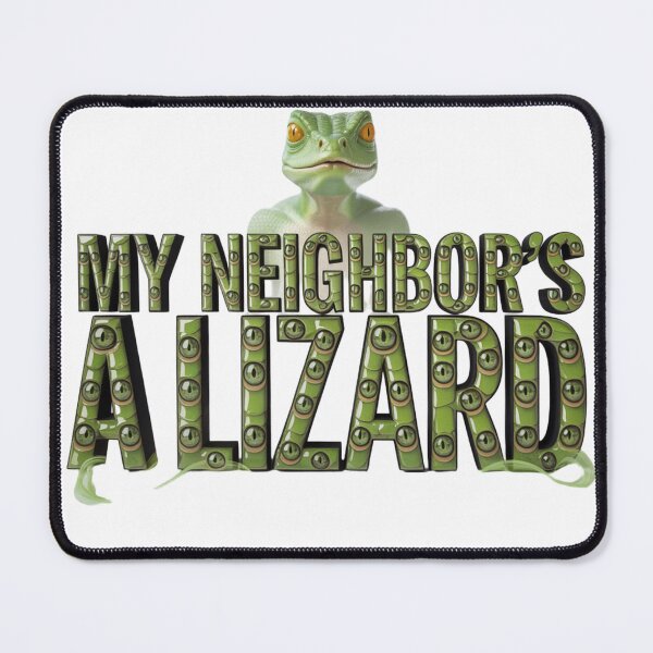 Item preview, My Neighbor’s a Lizard designed and sold by Momo7Designs.