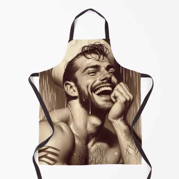 Item preview, 1950s Vintage Gay Sailor "Be Happy " San Francisco Tom of Finland Tribute Gay Pride Graphic Design designed and sold by ItsAKinkThing.