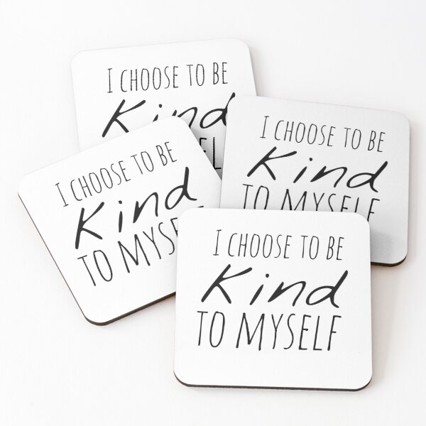 Item preview, I Choose to Be Kind to Myself – Affirmation – Self-Compassion Typography Design designed and sold by Camila  Ardila.