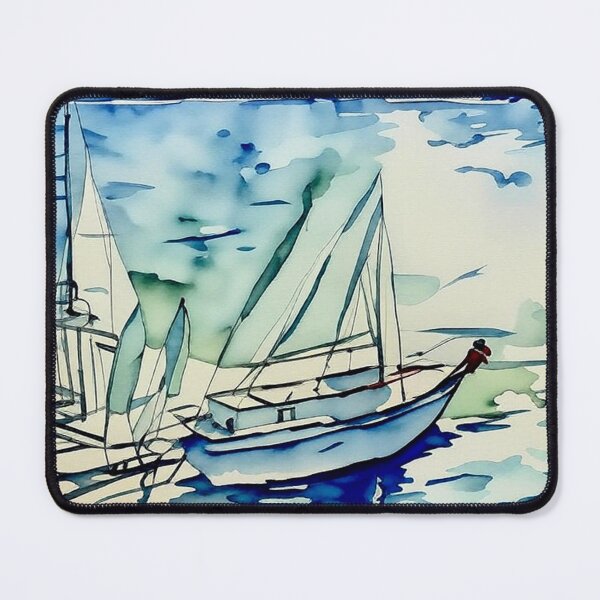 Item preview, Sailing in Naples, Long Beach, California designed and sold by DanielByramArt.