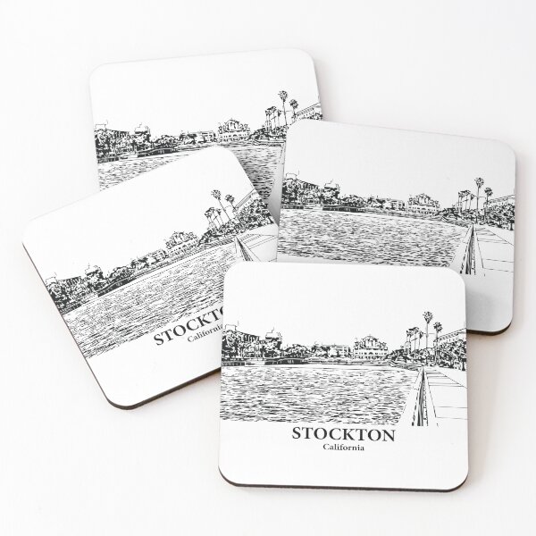 Item preview, Stockton – California designed and sold by Lakeric Cityscapes.