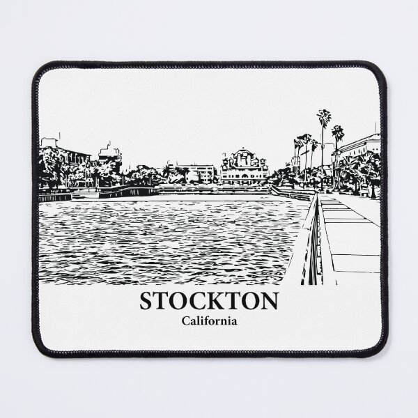 Item preview, Stockton – California designed and sold by Lakeric Cityscapes.