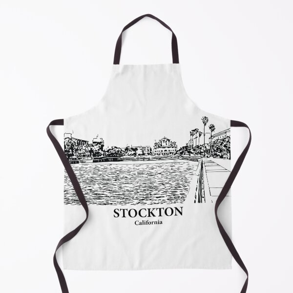Item preview, Stockton – California designed and sold by Lakeric Cityscapes.
