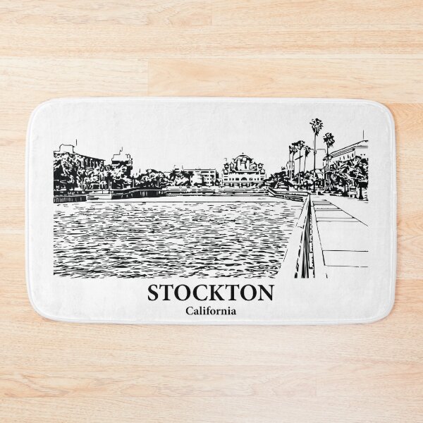 Item preview, Stockton – California designed and sold by Lakeric Cityscapes.