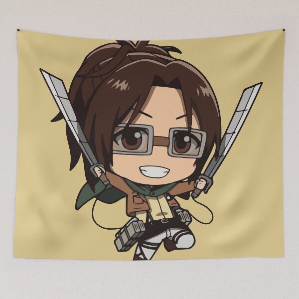 Item preview, Hange Zoe Attack on Titan anime designed and sold by BrownHorse90s.
