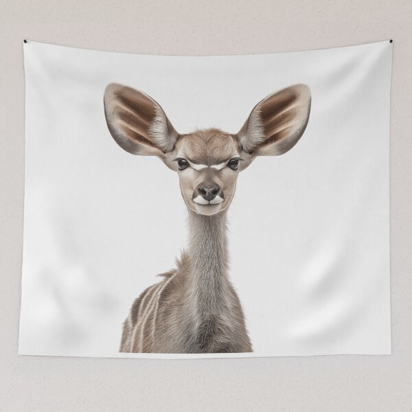 Item preview, Adorable Baby Kudu for Cute Kudu lovers designed and sold by LazyOwlStore.