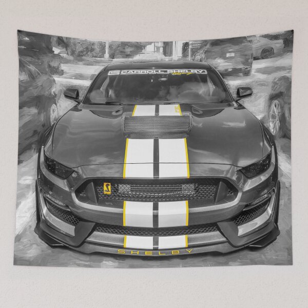 Item preview, 2016 Gray Ford Shelby Mustang GT350 X104 designed and sold by RichFrancoCars.