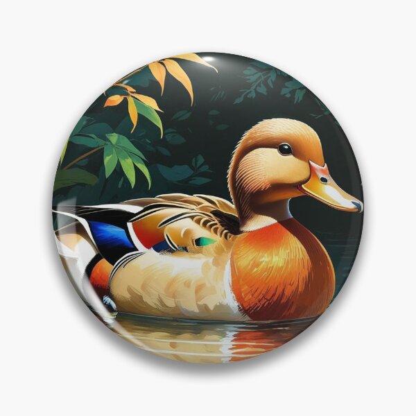 Item preview, Mandarin Duck on the Lake designed and sold by gabrielvlmx.