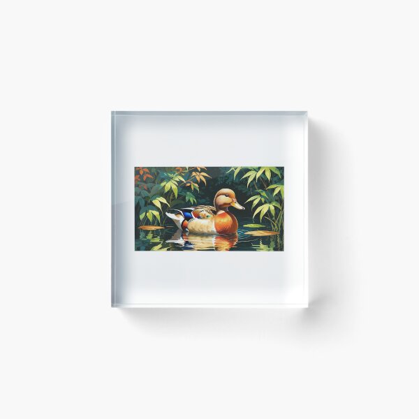Item preview, Mandarin Duck on the Lake designed and sold by gabrielvlmx.