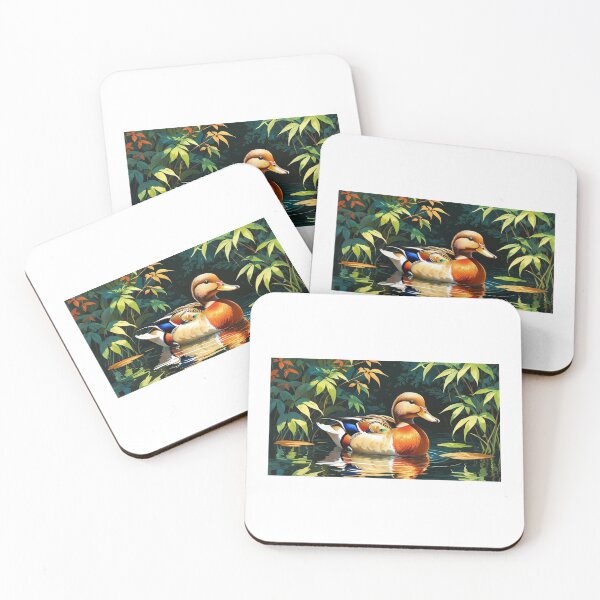 Item preview, Mandarin Duck on the Lake designed and sold by gabrielvlmx.