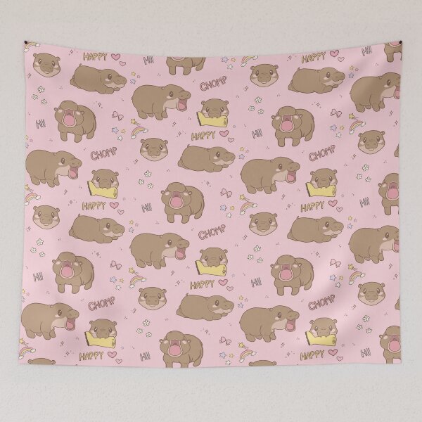 Item preview, The Cutest Hippo designed and sold by gabriellejean.
