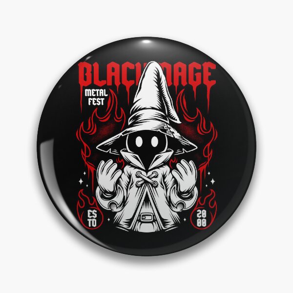 Item preview, Black Mage Metal Fest designed and sold by AlundrART.