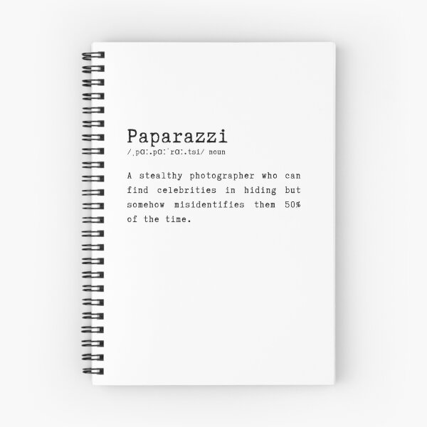 Item preview, Paparazzi Funny Dictionary Definition Quote designed and sold by HasHs.