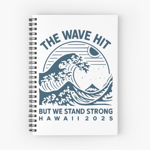 Item preview, The Wave Hit But We Stand Strong Hawaii Tsunami 2025 Vintage Graphic designed and sold by ivotee.