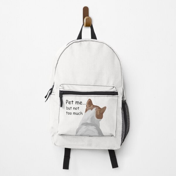 Item preview, Pet me… but not too much.White Cat designed and sold by Bambooartist.