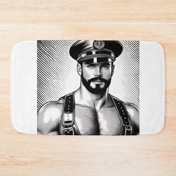 Item preview, Gay Gods - Captain San Francisco Leather Bar Pride Graphic Design designed and sold by ItsAKinkThing.