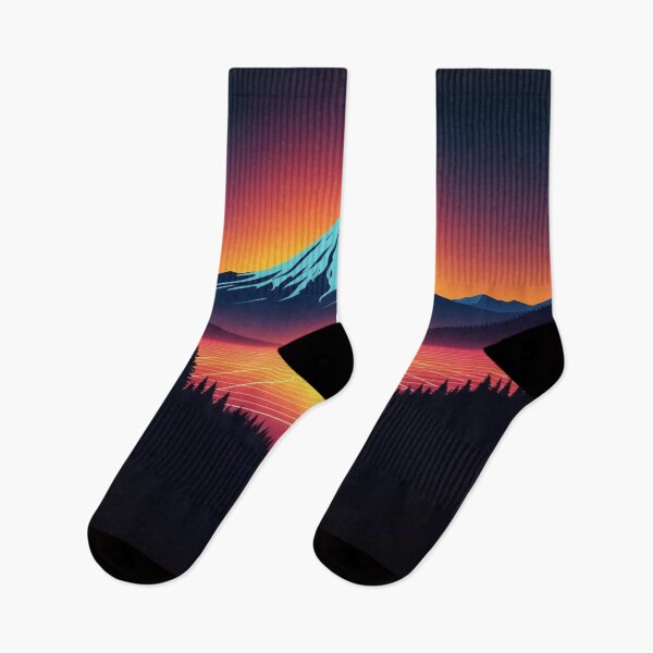 Item preview, Colorful Mountain Peak | The Grid in Motion designed and sold by Esterlane.