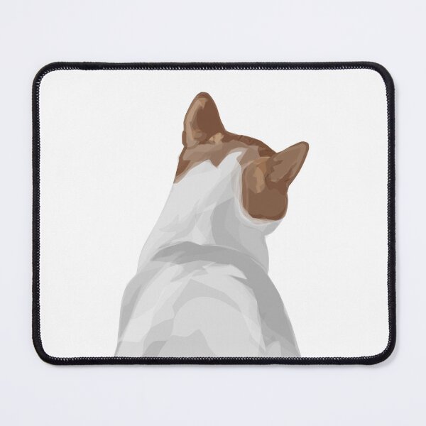 Item preview, The Backside of Calm.White Cat. designed and sold by Bambooartist.