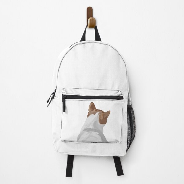Item preview, The Backside of Calm.White Cat. designed and sold by Bambooartist.