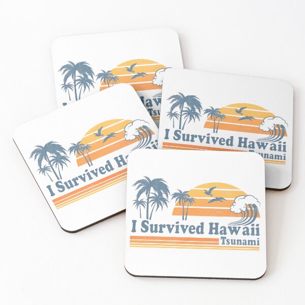Item preview, I Survived The Great Hawaii Tsunami 2025 Vintage Graphic designed and sold by ivotee.