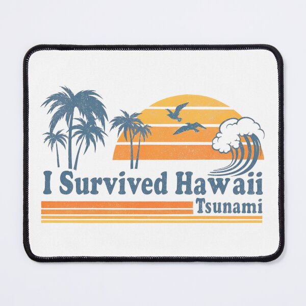 Item preview, I Survived The Great Hawaii Tsunami 2025 Vintage Graphic designed and sold by ivotee.