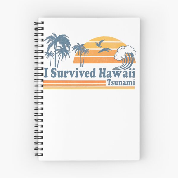 Item preview, I Survived The Great Hawaii Tsunami 2025 Vintage Graphic designed and sold by ivotee.