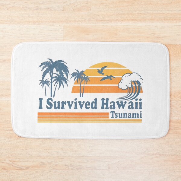 Item preview, I Survived The Great Hawaii Tsunami 2025 Vintage Graphic designed and sold by ivotee.