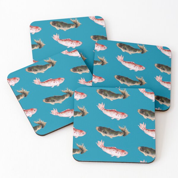 Item preview, Dopamine Dream Fish Retro Japanese Surrealist Illustration designed and sold by Julian Eickhoff.